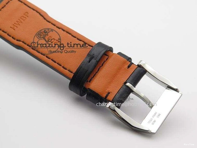 MIROTIME 0212 Mark XVIII IW327001 V6F Best Edition Black Dial On Black Leather Strap A Tailored 7307